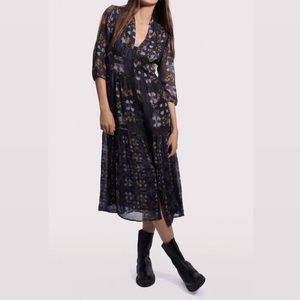NEW ba&sh HALINE Midi Dress | Size M